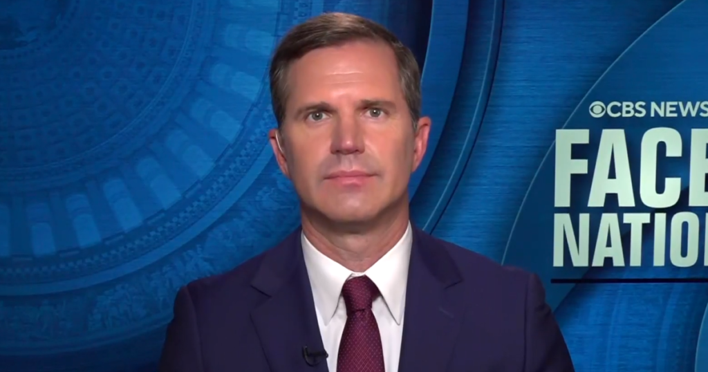 Kentucky Gov. Andy Beshear says he's "heard absolutely nothing back from Mitch McConnell"