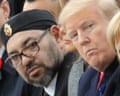 King Mohammed VI and Trump