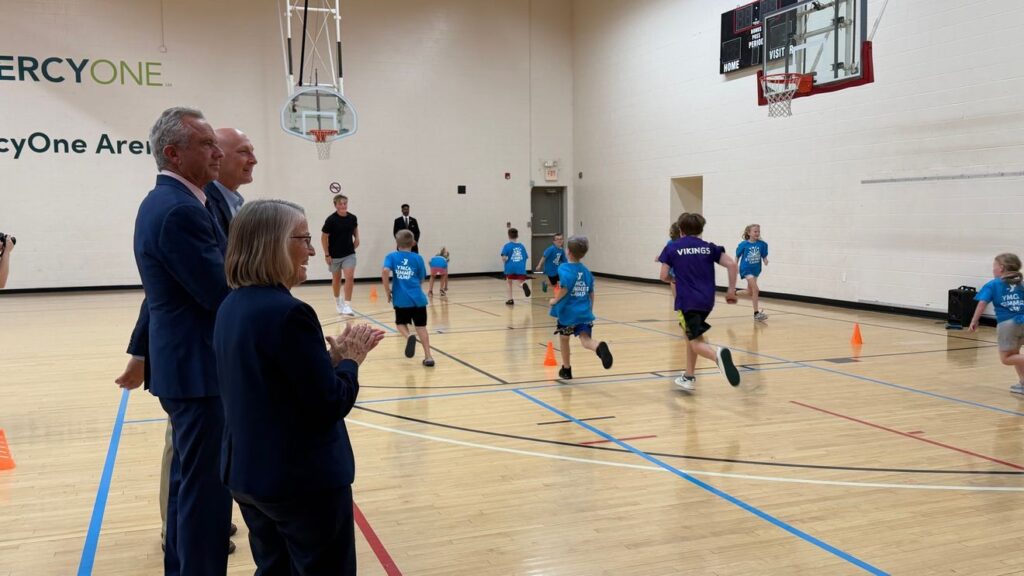 RFK Jr. touts presidential fitness test during stop in Iowa RFK Jr. touts presidential fitness test during stop in Iowa