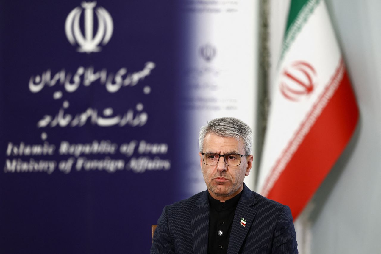 Iran's Foreign Ministry spokesman Esmaeil Baghaei attends an interview, in Tehran, Iran, April 5.