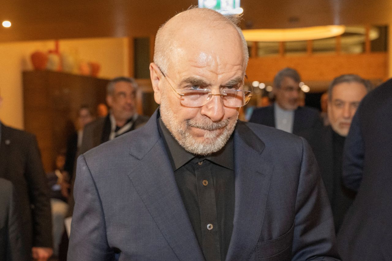 Mohammed Bagher Ghalibaf is seen in Obbuergen, near Lucerne, Switzerland, on June 20.