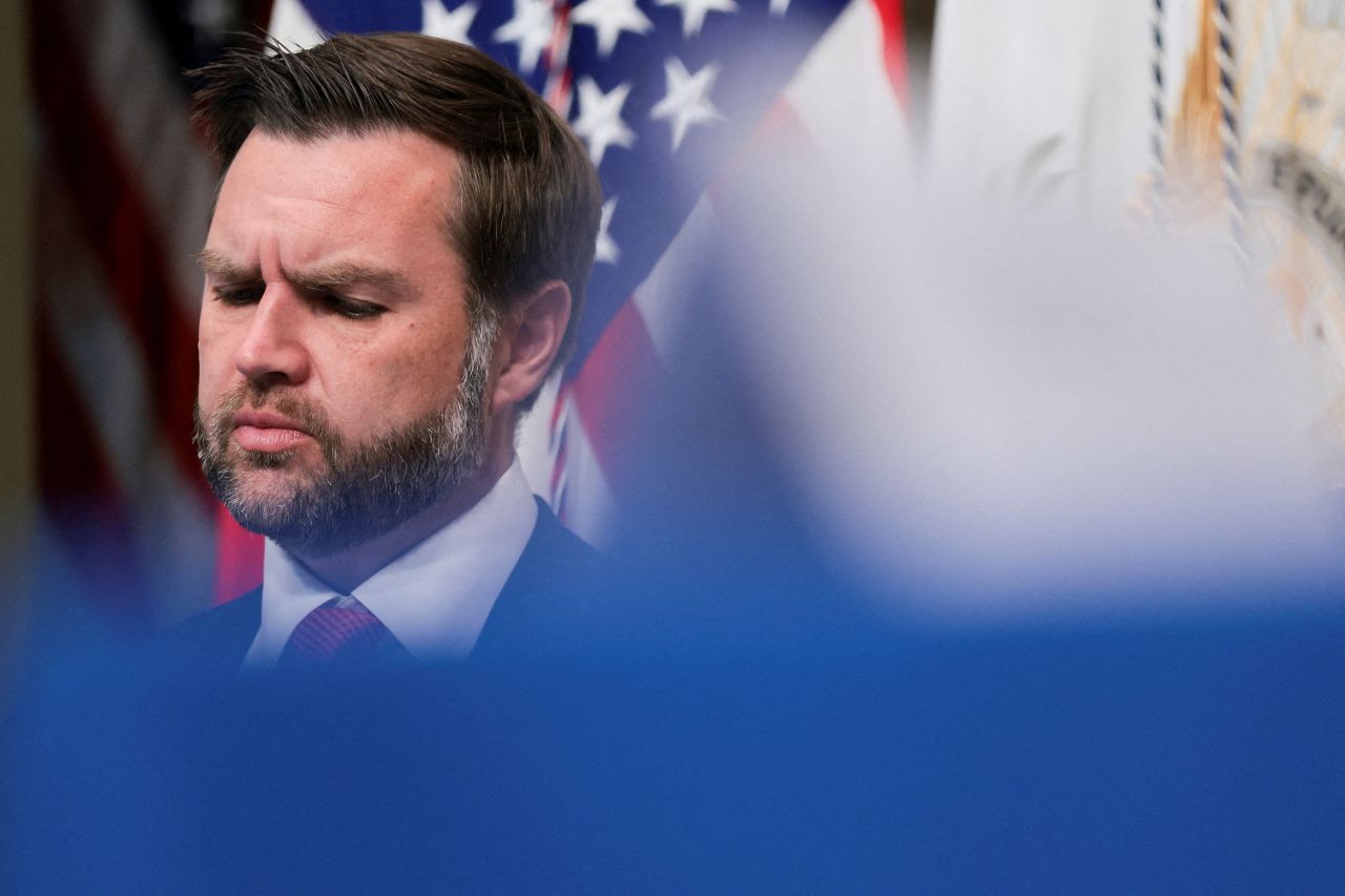 US Vice President JD Vance holds a roundtable with members of Congress on US President Donald Trump's administration's anti-fraud initiatives on August 5.