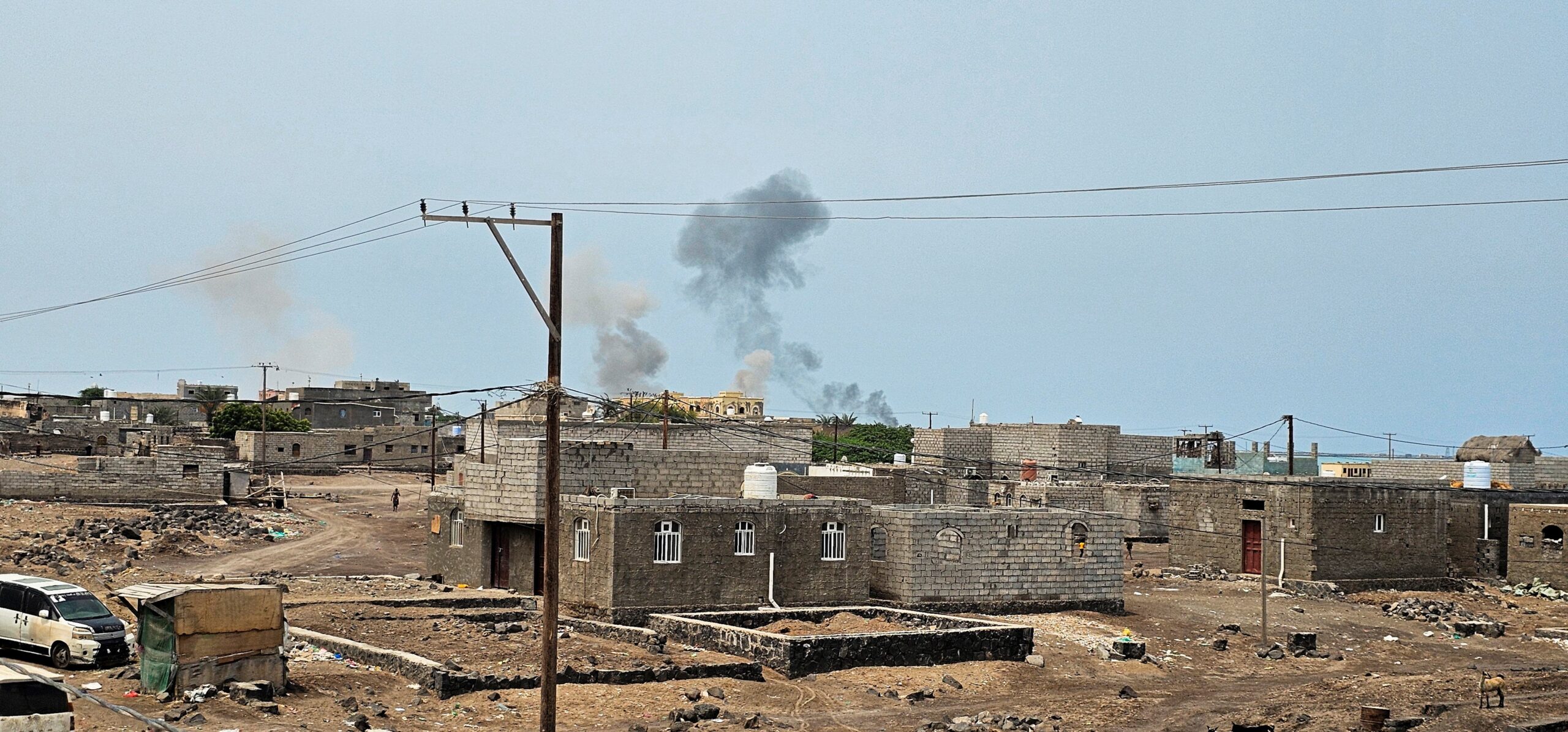 Houthis carry out missile and drone strikes on Yemen's Mocha port city