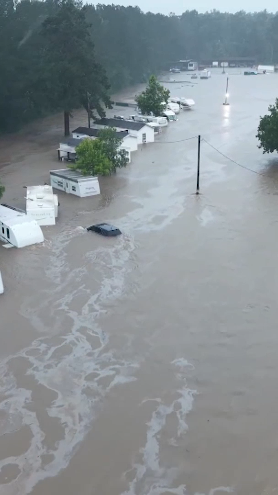 Flash floods overwhelm Mississippi on June 18, 2026.