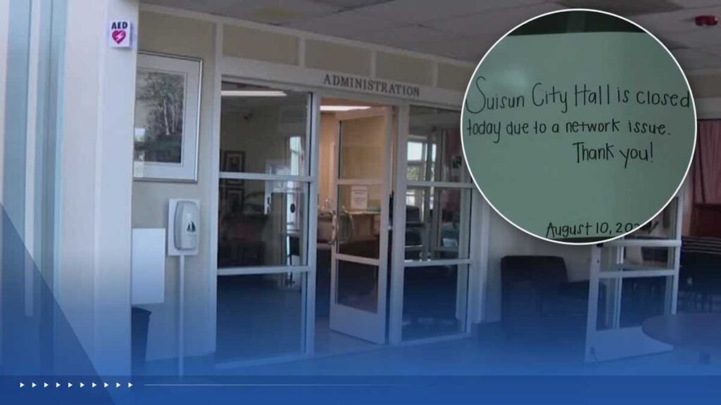 Suisun City cybersecurity incident forces City Hall closure through the week Suisun City cybersecurity incident forces City Hall closure through the week