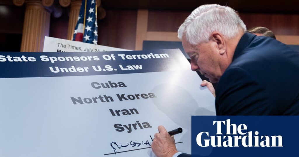 US Senate passes Russia sanctions bill championed by Lindsey Graham US Senate passes Russia sanctions bill championed by Lindsey Graham