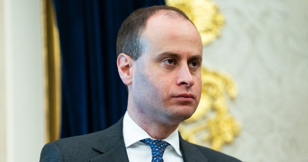 Trump announces staff secretary Will Scharf will be his new White House counsel Trump announces staff secretary Will Scharf will be his new White House counsel