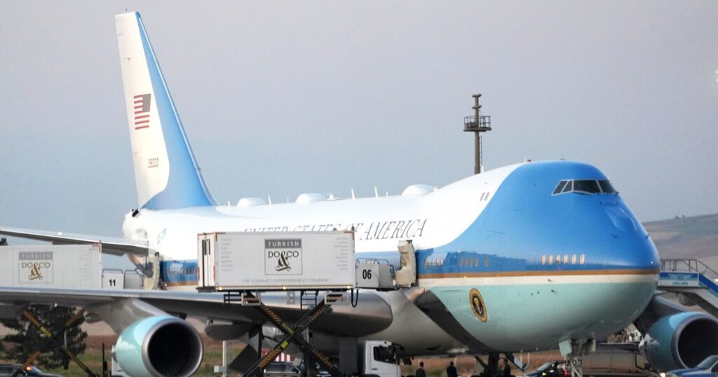 Trump took a secret flight out of Turkey in an elaborate plot to hide his location amid Iran war Trump took a secret flight out of Turkey in an elaborate plot to hide his location amid Iran war