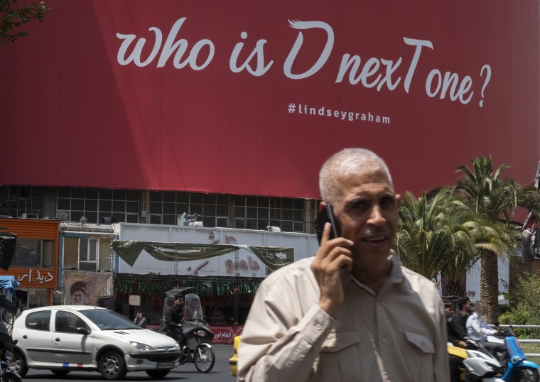 AntiTrump Messaging Appears On Billboards In Tehran