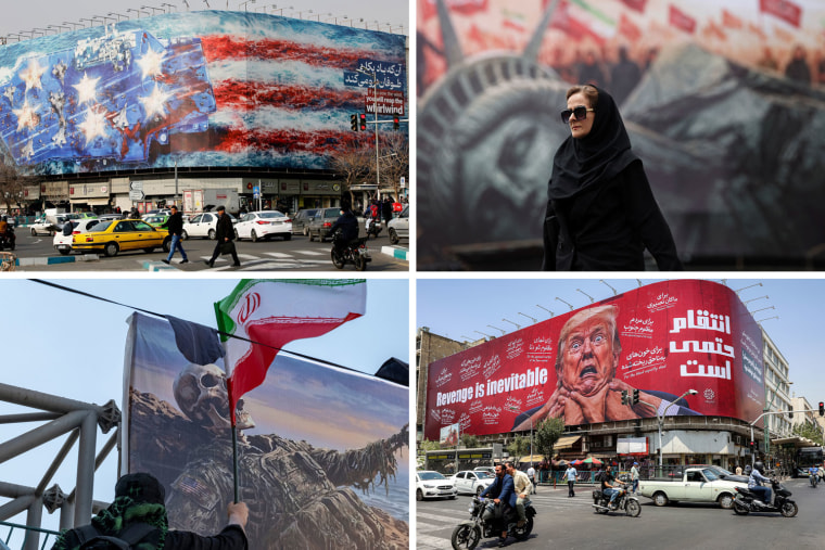 Since the beginning of the year, visual representation of death and destruction aimed at the U.S. has increased dramatically in Tehran.