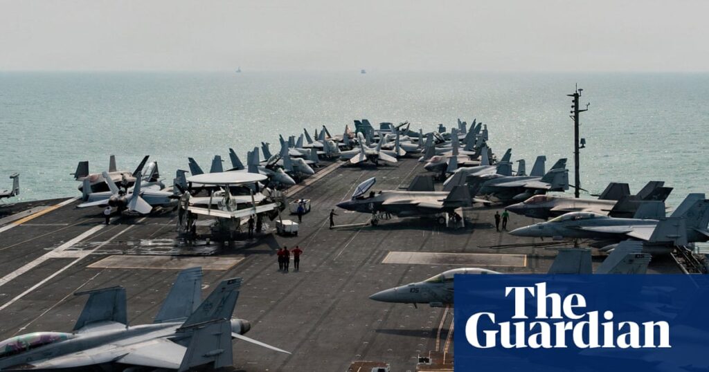 US aircraft carrier arrives in Middle East to relieve troubled USS Lincoln US aircraft carrier arrives in Middle East to relieve troubled USS Lincoln