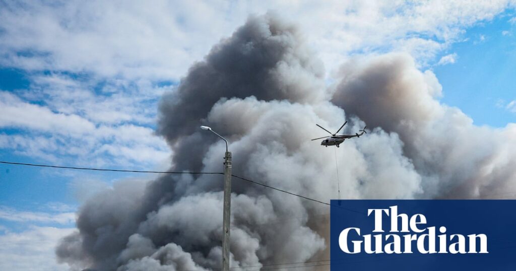 ‘Massive’ Ukrainian drone attack on Russia kills at least six, says Moscow ‘Massive’ Ukrainian drone attack on Russia kills at least six, says Moscow