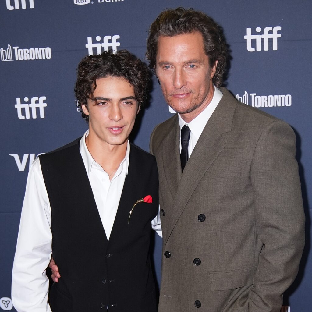 Why Matthew McConaughey’s Biggest Acting Advice to Son Levi McConaughey Is to “Fail More”