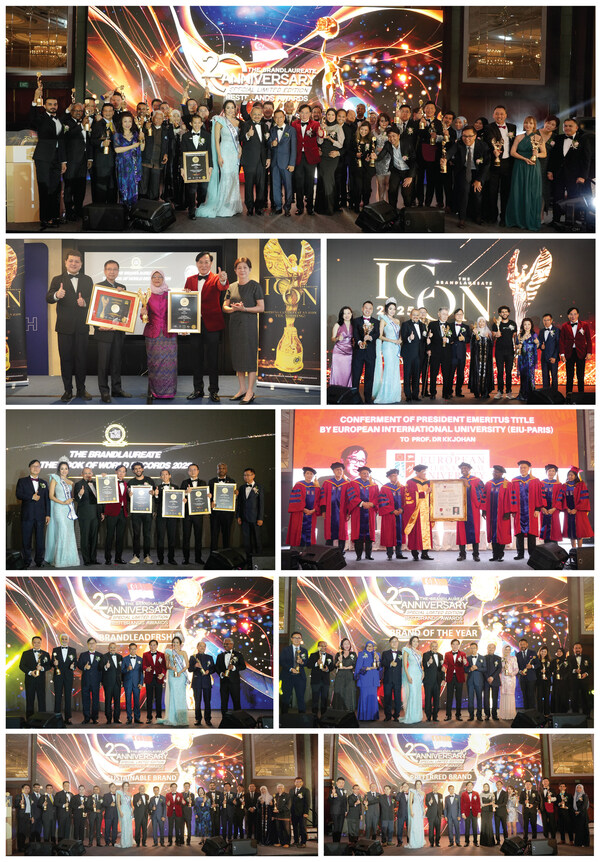 Honoring our Past, Celebrating our Present, Inspiring our Future with The BrandLaureate 20th Anniversary Special Limited Edition BESTBRANDS Awards 2025.
