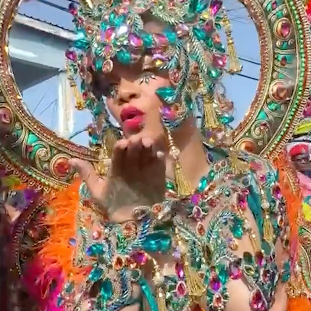 Rihanna's Bedazzled Carnival Outfit in Barbados Is Her Most Massive Fashion Look Yet