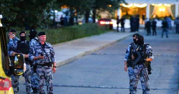 Moscow’s mayor calls deadly restaurant bomb attack a ‘brutal terrorist act’ Moscow’s mayor calls deadly restaurant bomb attack a ‘brutal terrorist act’
