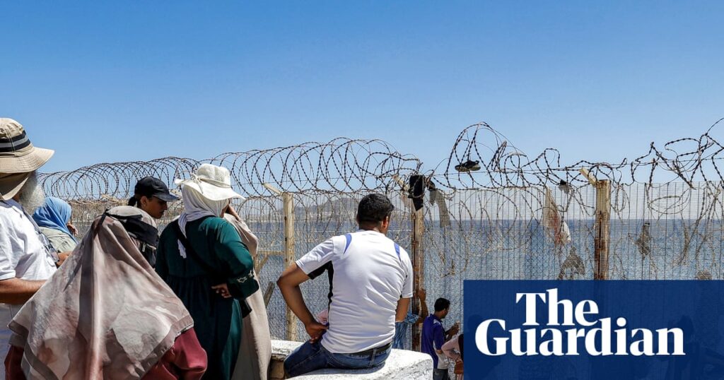Hundreds in Morocco gather near Ceuta border in anxious wait for missing loved ones Hundreds in Morocco gather near Ceuta border in anxious wait for missing loved ones