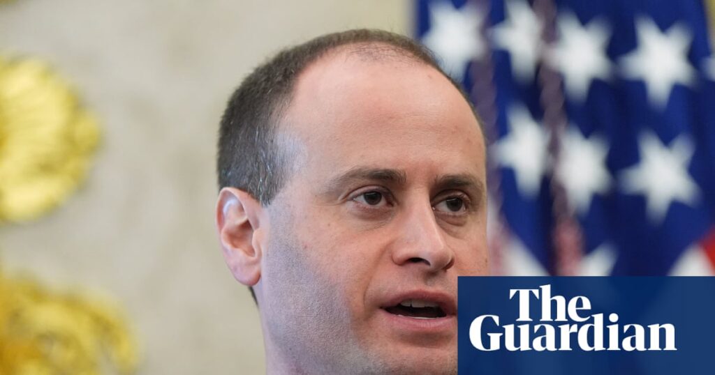 Trump appoints staff secretary Will Scharf as new White House counsel Trump appoints staff secretary Will Scharf as new White House counsel