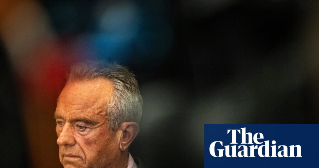Senator calls for criminal investigation of RFK Jr after Guardian report Senator calls for criminal investigation of RFK Jr after Guardian report