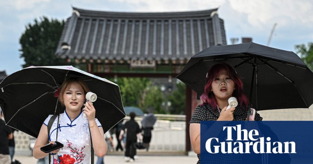 ‘Stop all outdoor activities’: South Korea records its highest ever temperature