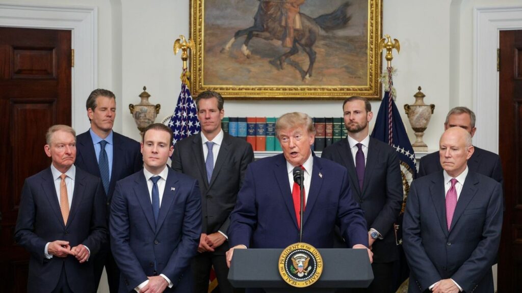 Trump says US is ‘leading by a lot’ in AI, crypto – Trump says US is 'leading by a lot' in AI, crypto -