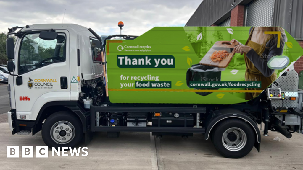 Food waste trucks will test out mobile signals Food waste trucks will test out mobile signals