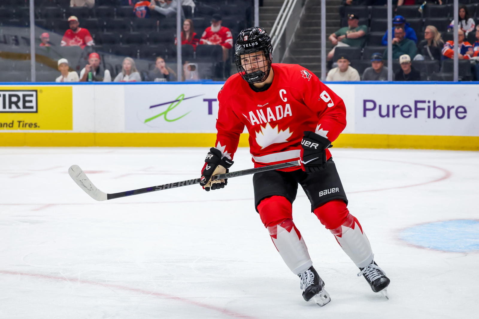 Projected first overall pick in the 2027 NHL draft, Landon DuPont takes pride in leading Team Canada as the captain at the Hlinka Gretzky Cup. He understands how important claiming that gold medal is for his country.