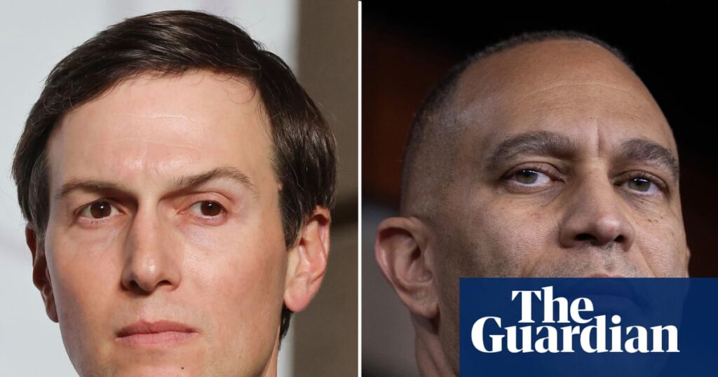 Democrats incredulous over Hakeem Jeffries and Jared Kushner meeting Democrats incredulous over Hakeem Jeffries and Jared Kushner meeting