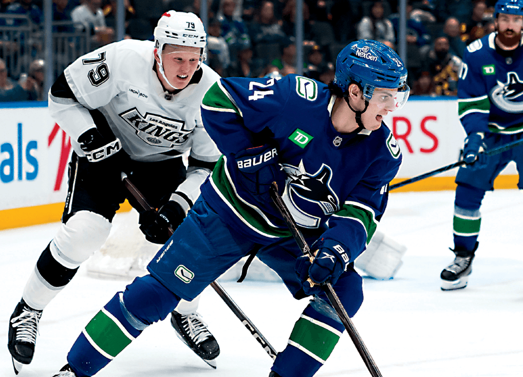 A dazzling skill set makes Zeev Buium hard to miss. And as the Vancouver Canucks look to turn the page on a miserable season, he’s poised to help lead them into the future