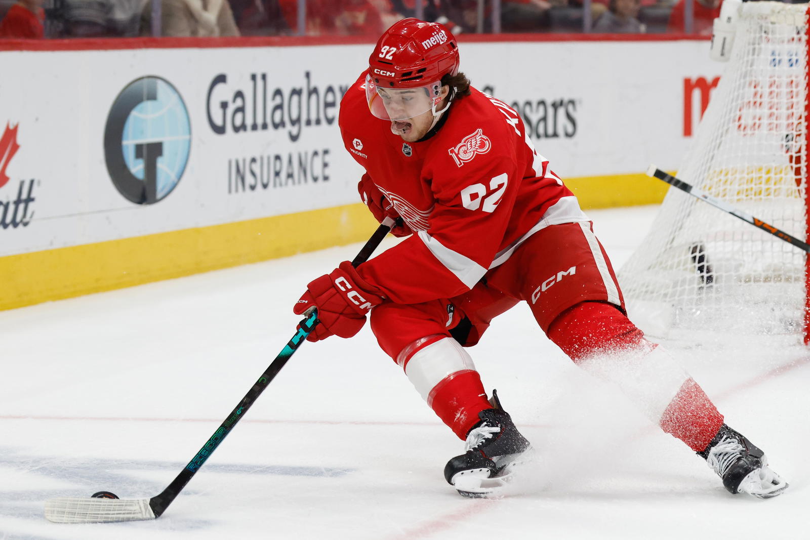 Detroit Red Wings head coach Todd McLellan expressed belief in Marco Kasper despite his offensive stats being nearly cut in half compared to last season.