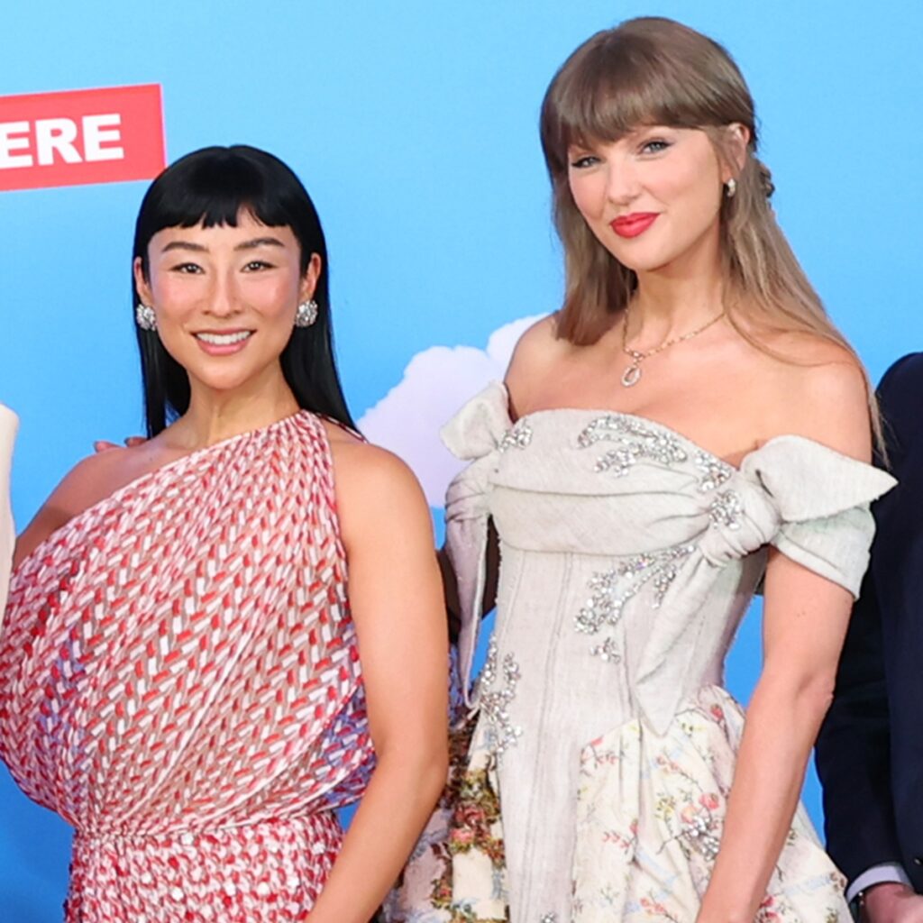 Greta Lee Reveals the Inspiration She Got From Working Alongside Taylor Swift on "Opalite" Music Video