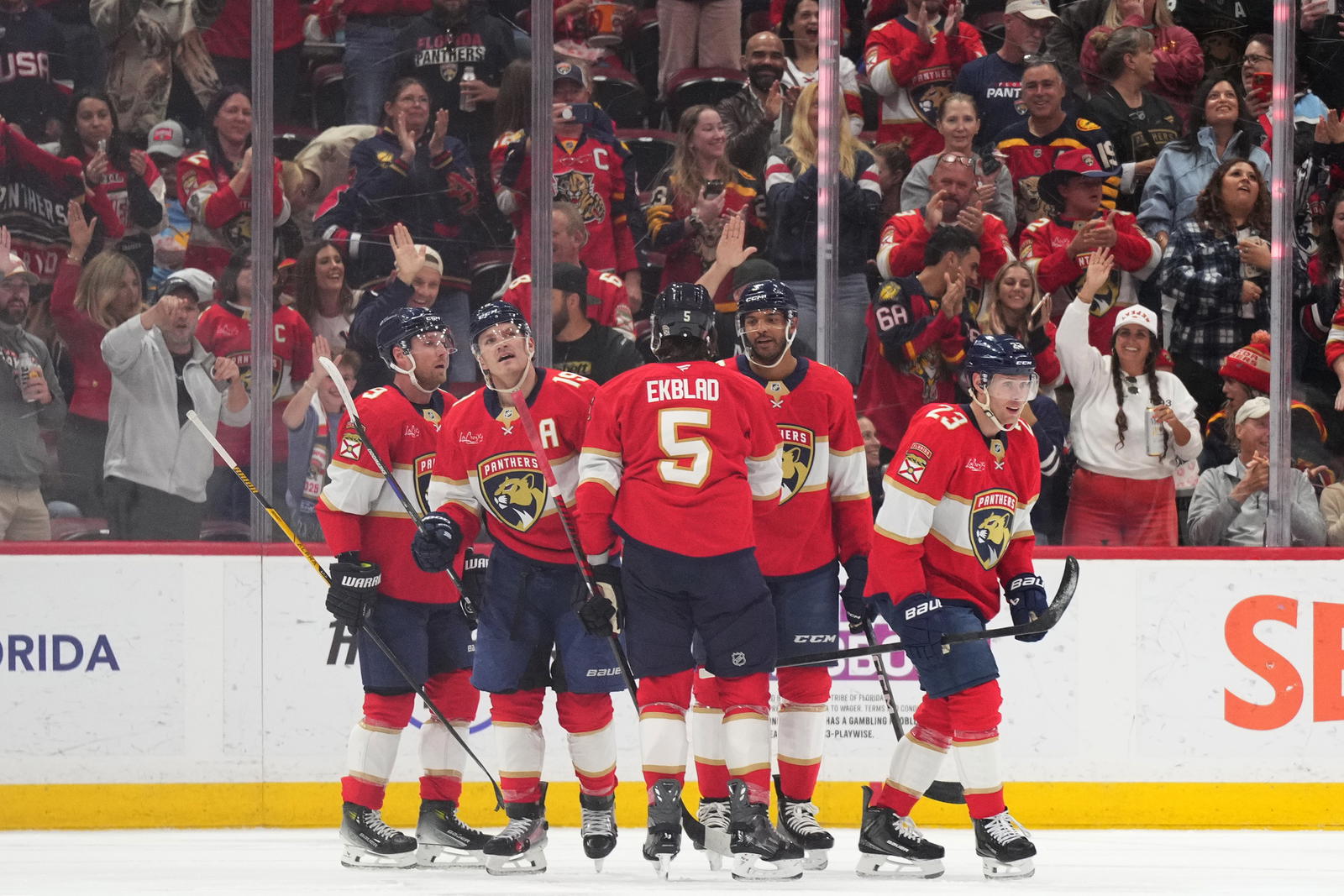 The Florida Panthers have a fair excuse for why they missed the playoffs this past season, with long-term injuries to key players. But with a new-look goaltending tandem and another star in Brady Tkachuk, the Panthers must prove they're back to being a Stanley Cup favorite.