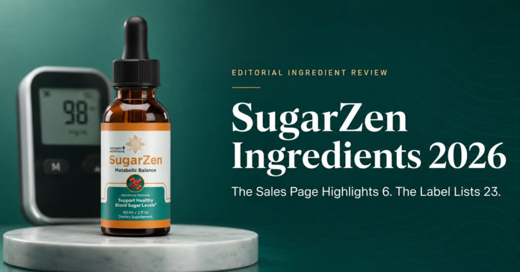 SugarZen Ingredients 2026: Still Looking for the Right Blood Sugar Wellness Routine? Discover the 23