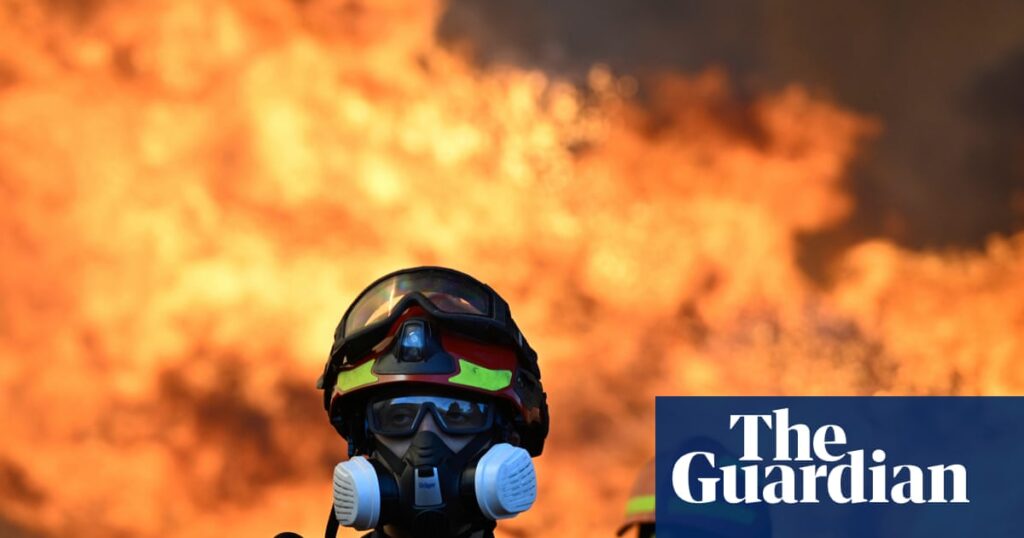 Two helicopters collide outside Athens as Greece battles to control wildfires