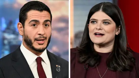 Reuters A composite image of U.S. Senate candidate Abdul El-Sayed and U.S. Rep. Haley Stevens