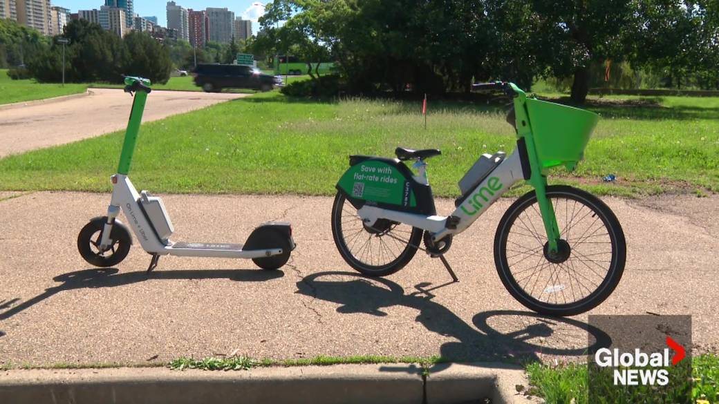 Click to play video: 'Edmonton city council discussing rule changes for e-scooters, e-bikes'