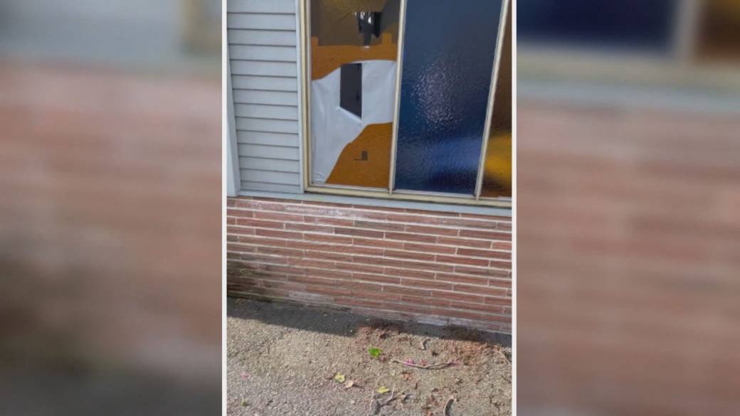 Click to play video: 'Maple Ridge funeral home posts vandalism video on social media'