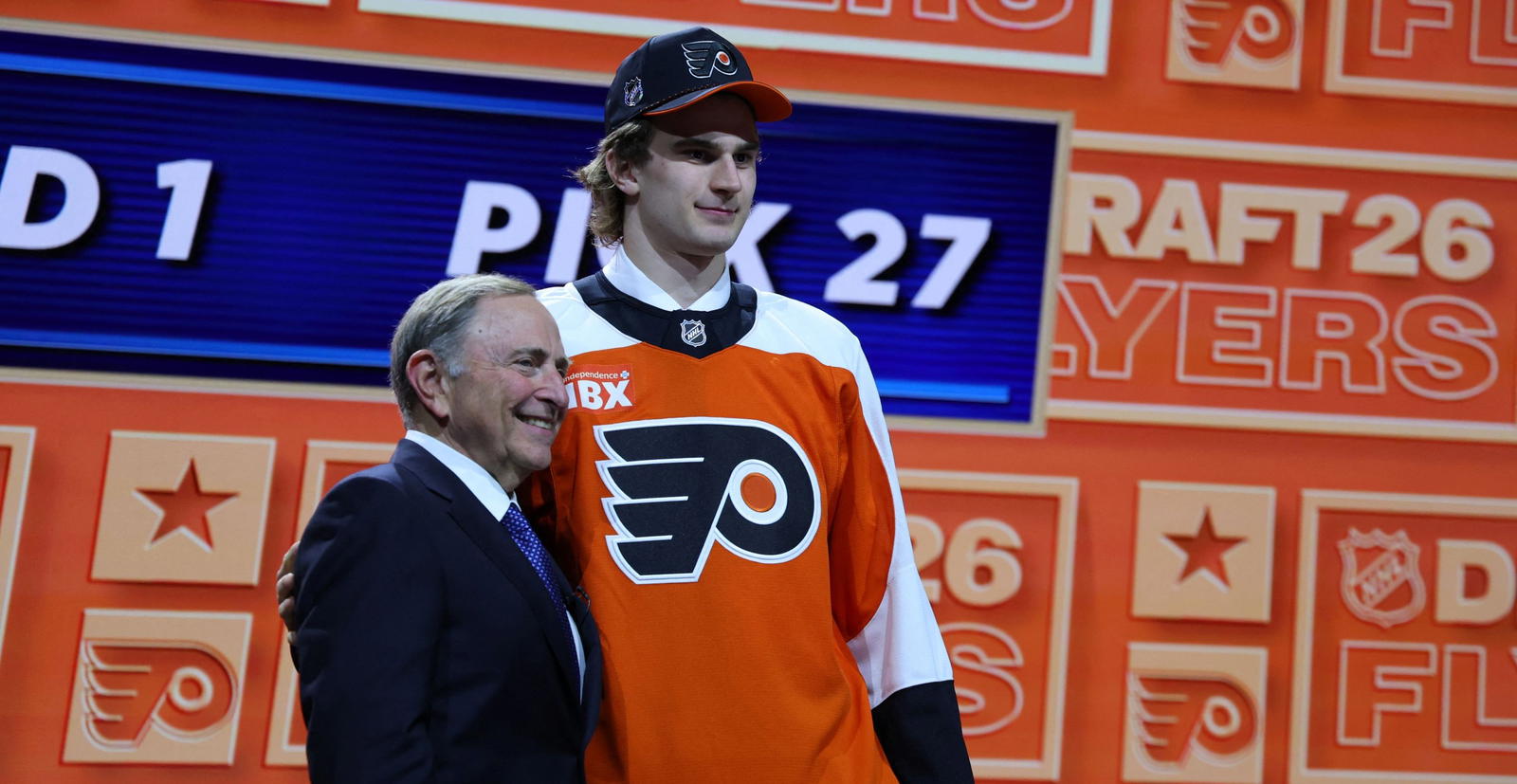 The Philadelphia Flyers have integrated youngsters into the lineup as they work toward becoming a contender. Tony Ferrari takes a deep dive into the Flyers' prospect pipeline, including their 6-foot-7 first-round pick who crushes opponents.