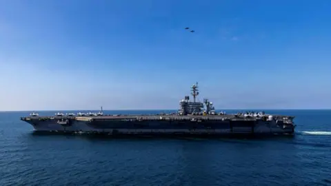 Reuters The US Navy Nimitz-class aircraft carrier USS Abraham Lincoln
