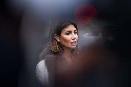 A woman speaking.