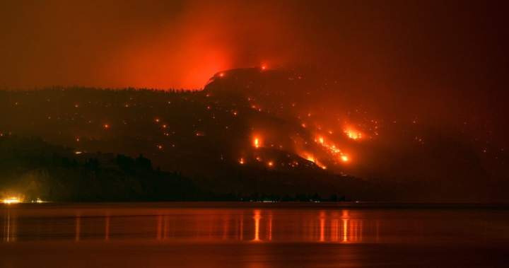 80-year-old woman dies while fleeing aggressive Bald Range fire near Summerland 80-year-old woman dies while fleeing aggressive Bald Range fire near Summerland