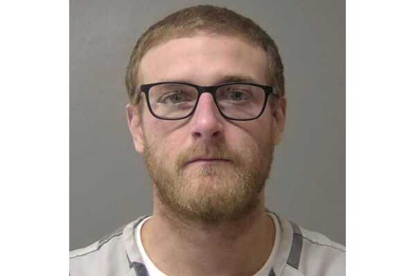 This booking photo provided by the Macon County, Ill., Jail in January 2025, shows Sean Grayson, a former Sangamon County Sheriff's deputy. (Macon County Jail via AP, File)