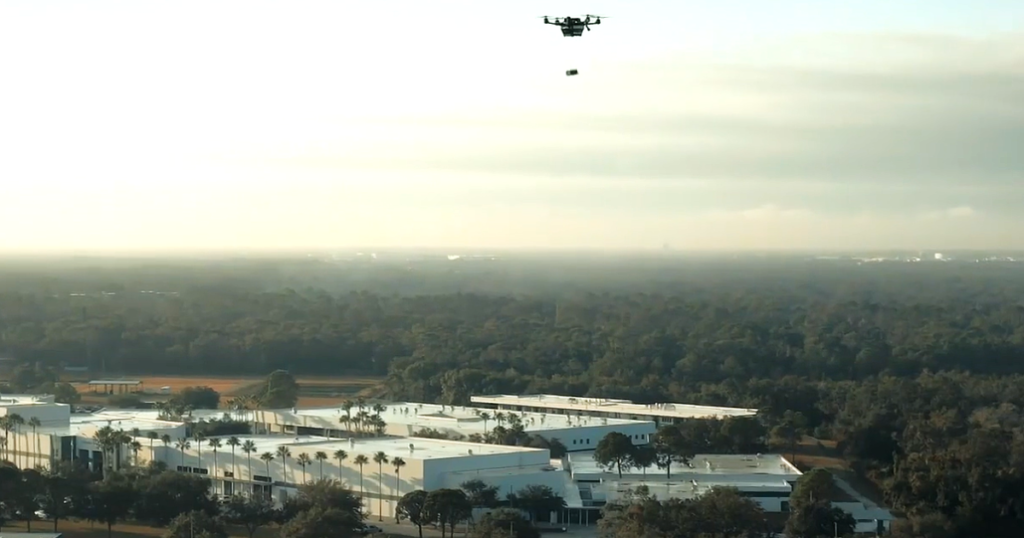 Tampa General Hospital develops a program for emergency drone delivery of whole blood Tampa General Hospital develops a program for emergency drone delivery of whole blood