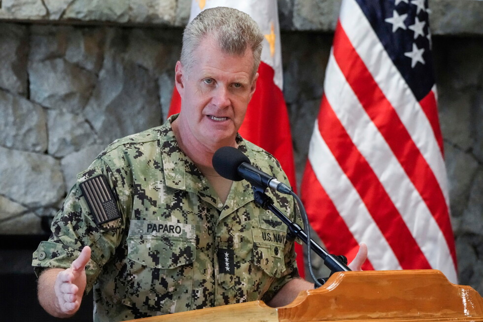 Top US admiral warns against coercion, says no nation will dominate Indo Top US admiral warns against coercion, says no nation will dominate Indo