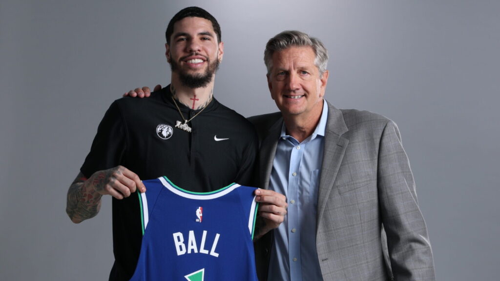 Chris Finch explains why Minnesota felt it needed LaMelo Ball to unlock Anthony Edwards Chris Finch explains why Minnesota felt it needed LaMelo Ball to unlock Anthony Edwards