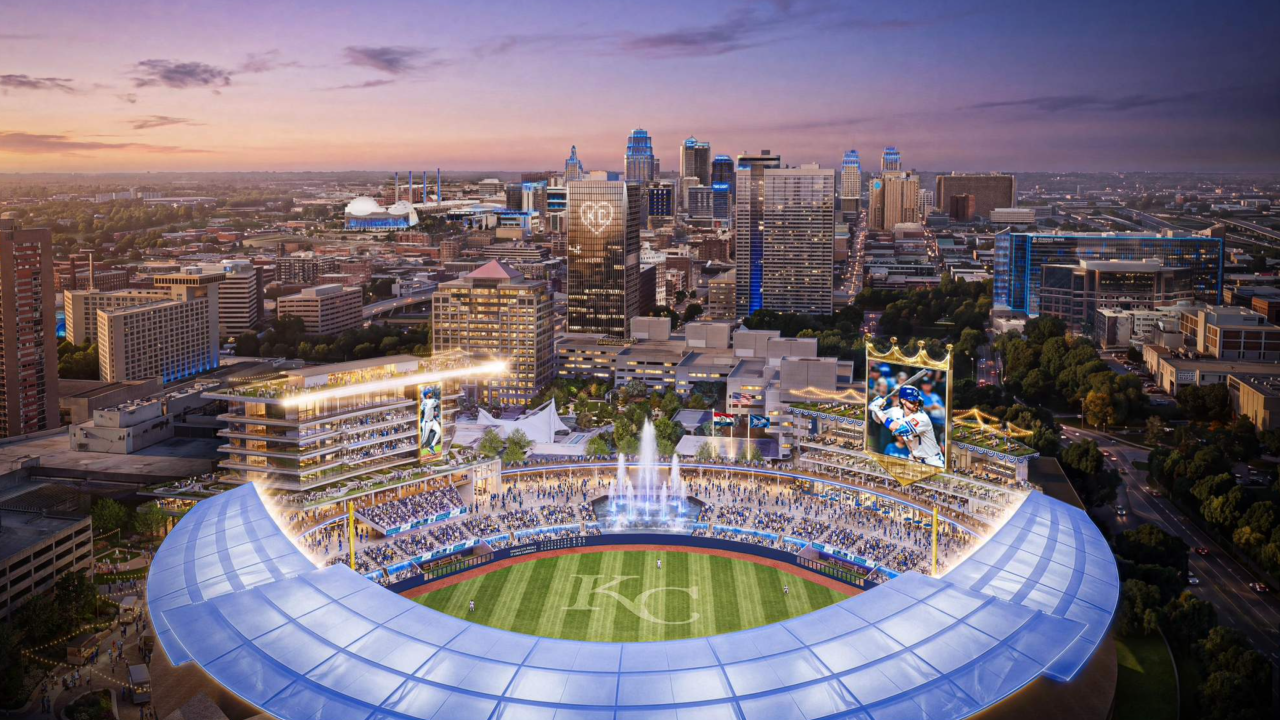 Royals Crown Center Stadium rendering