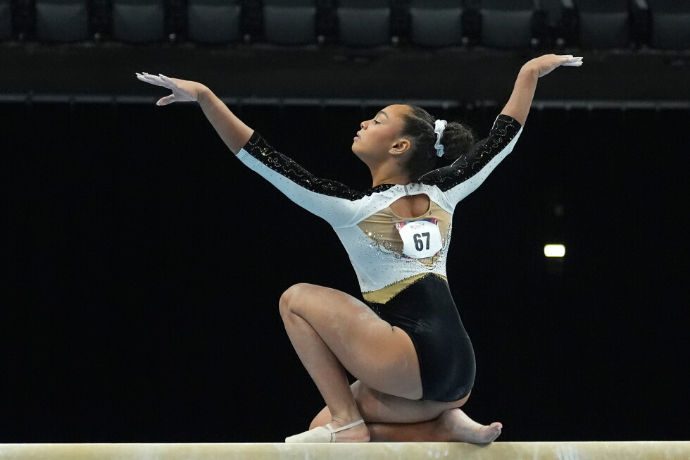 Olympic gold medalist Hezly Rivera rallies to capture second straight U.S. women’s gymnastics title Olympic gold medalist Hezly Rivera rallies to capture second straight U.S. women's gymnastics title