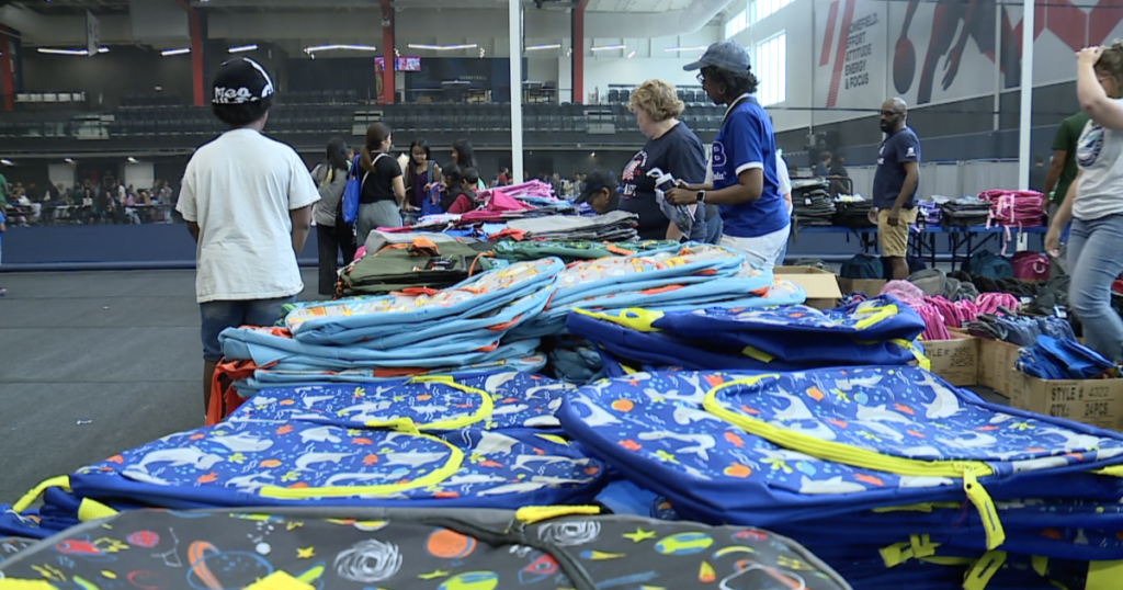 Hundreds of families saved on school supplies Saturday at annual KCK Back to School and Health Fair Hundreds of families saved on school supplies Saturday at annual KCK Back to School and Health Fair