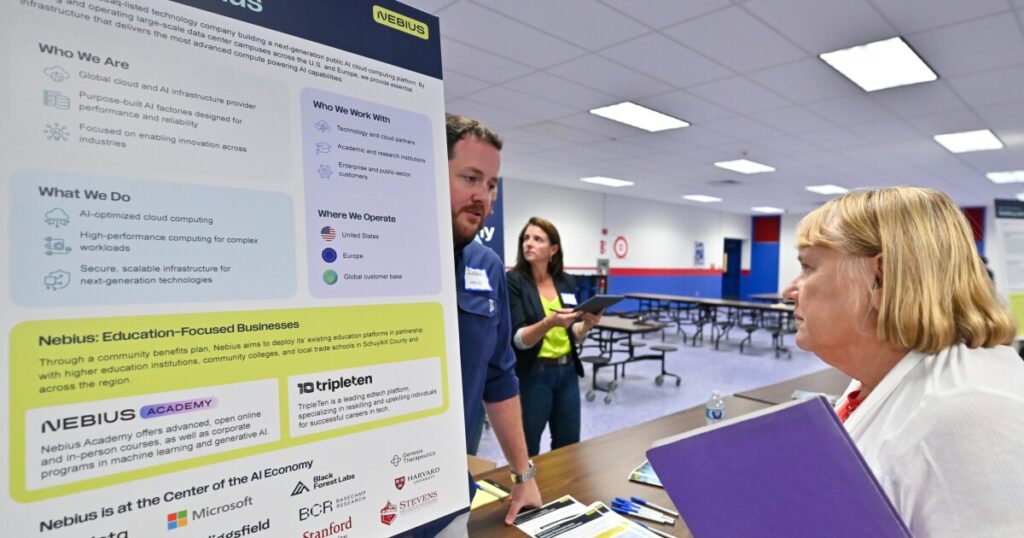 Tech company discusses plans for ‘AI factory’ in Schuylkill County amid residents’ concerns Tech company discusses plans for 'AI factory' in Schuylkill County amid residents' concerns