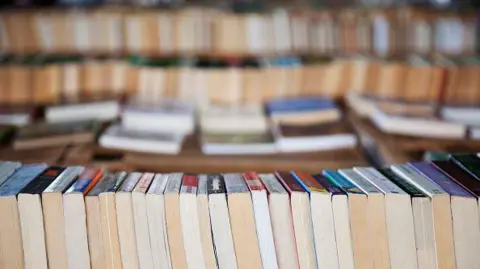 Getty Images Second-hand books for sale